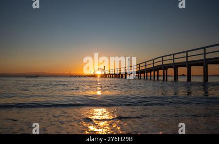 Die kleine historische Küstenstadt Sorrento auf der Mornington Peninsula in der Nähe von Melbourne Australien. Stockfoto
