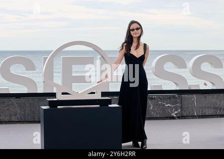 San Sebastian, Spanien. September 2024. NI Ni nimmt am 25. September 2024 an dem Fotoaufruf von „Bound in Heaven“ während des 72. San Sebastian International Film Festivals in San Sebastian Teil. (Foto: COOLMedia/NurPhoto) Credit: NurPhoto SRL/Alamy Live News Stockfoto