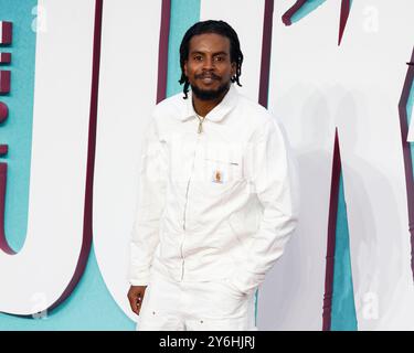 London, Großbritannien. September 2024. CKTRL nimmt an der Joker: Folie à Deux UK Premiere auf der Cineworld am Leicester Square in London Teil. Quelle: SOPA Images Limited/Alamy Live News Stockfoto