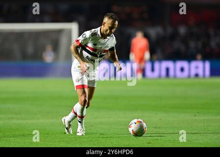 São Paulo (SP), 09/2024 - Fußball/São PAULO-BOTAFOGO - Rafinha von São Paulo - Spiel zwischen Corinthians x Fortaleza, gültig für die Rückfahrt des Viertelfinals der Copa Libertadores de América, das am Abend dieses Mittwoch, 25. Im Morumbi-Stadion ausgetragen wird. (Foto: Eduardo Carmim/Alamy Live News) Stockfoto