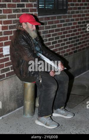 New York, NY - 24. September 2024: RADIO MAN bei der Schauspielerin Kate Winslet „The Late Show with Stephen Colbert“ im Ed Sullivan Theater in New York City. Foto: Giada Papini Rampelotto/EuropaNewswire Stockfoto