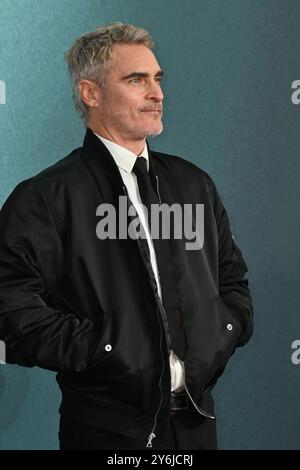 UK. September 2024. London, Großbritannien - 25. September 2024 Joaquin Phoenix bei UK Premiere von Joker, Folie A Deux auf der Cineworld Leicester Square, London, England, Großbritannien. CAP/JOR © JOR/Capital Pictures Credit: Capital Pictures/Alamy Live News Stockfoto
