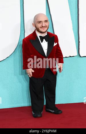 Leigh Gill, Joker: Folie A Deux - UK Premiere, Leicester Square, London, UK, 25. September 2024, Foto von Richard Goldschmidt Stockfoto