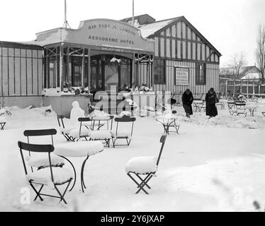 The Aerodrome Hotel , Waddon , Croydon , England 28 Dezember 1927 Stockfoto