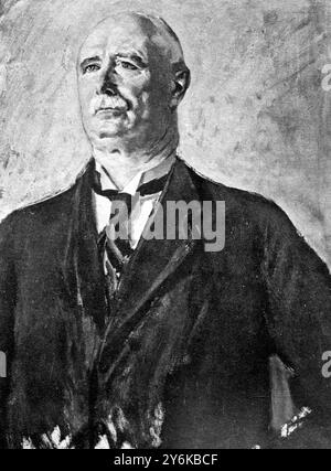 Neuseeland: Herr W.F. Massey, Premierminister. 20. Oktober 1923. Stockfoto