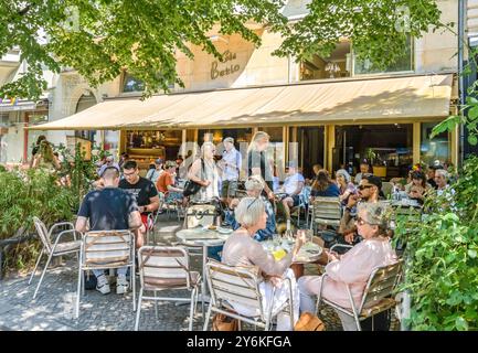 Café Berio, Maaßenstraße, Schöneberg, Tempelhof-Schöneberg, Berlin, Deutschland Stockfoto