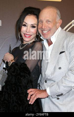 CA. 25. September 2024. Gäste, die zur jährlichen Gala der Nacht der Träume im LA Dream Center, The Beverly Hills Hotel, Beverly Hills, CA, am 25. September 2024 ankommen. Quelle: Priscilla Grant/Everett Collection/Alamy Live News Stockfoto