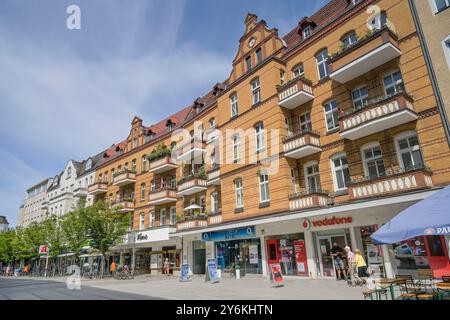 Altbauten, Gorkistraße, Tegel, Reinickendorf, Berlin, Deutschland Stockfoto