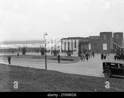 Der New London Midland and Scottish Railway Station in Leigh-on-Sea. 1934 Stockfoto