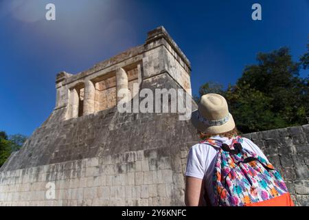 Mexiko, Bundesstaat Yucatan. Archäologische Stätte der Maya-Ruinen von Chichen Itza Stockfoto