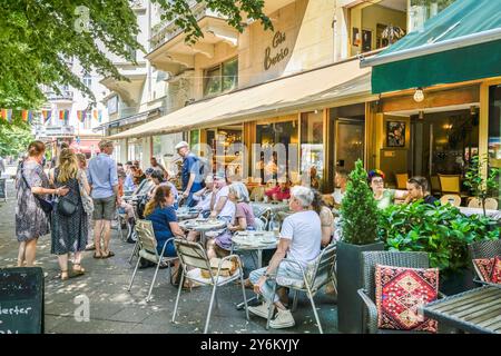 Cafe Berio, Maaßenstraße, Schöneberg, Tempelhof-Schöneberg, Berlin, Deutschland *** Cafe Berio, Maaßenstraße, Schöneberg, Tempelhof Schöneberg, Berlin, Deutschland Stockfoto