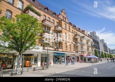 Altbauten, Gorkistraße, Tegel, Reinickendorf, Berlin, Deutschland *** Altbauten, Gorkistraße, Tegel, Reinickendorf, Berlin, Deutschland Stockfoto