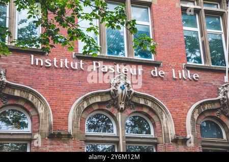 Frankreich, Hauts de France, Departement Nord, Lille, Institut Pasteur Stockfoto