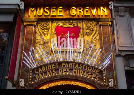 Frankreich, Paris, 75, Boulevard Montmartre, 9. Arrondissement, Musee Grevin, Cabinet Fantastique, Palais des mirages. Stockfoto