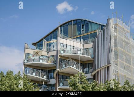 Wohnhaus, Architekt Hinrich Baller, Winterfeldtplatz, Schöneberg, Berlin, Deutschland *** Wohnhaus, Architekt Hinrich Baller, Winterfeldtplatz, Schöneberg, Berlin, Deutschland Stockfoto