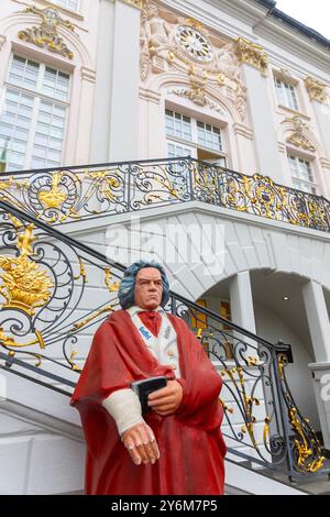 Deutschland, Nordrhein-Westfalen, Bonn,. Ludwig Van Beethoven. Haus Ludwig van Beethoven. Fassade des alten Rathauses Stockfoto