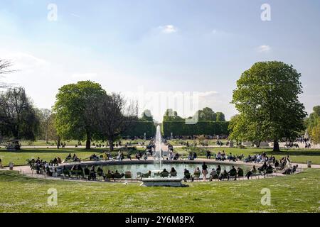 Frankreich, Paris, 75, 1. ARRT, Jardin des Tuileries, 2023. Stockfoto