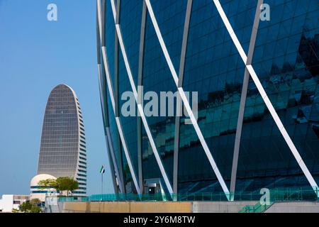 Vereinigte Arabische Emirate, Abu Dhabi, Yas Island, Yas Island Hotel Stockfoto