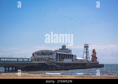 Vereinigtes Königreich, England, Dorset, Bournemouth. Der Pier Stockfoto