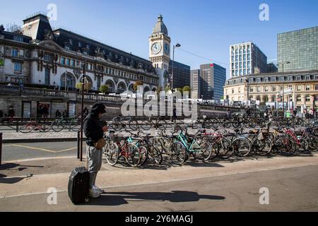 Frankreich, Paris, 75, 12. ARRT, Boulevard Diderot, Gare de Lyon, Mai 2023. Stockfoto