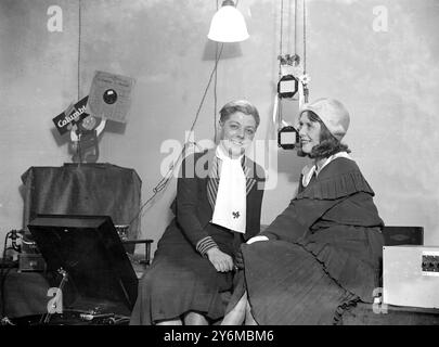 Die Houston Sisters bei der Radioausstellung in Olympia. 24. September 1931 Stockfoto