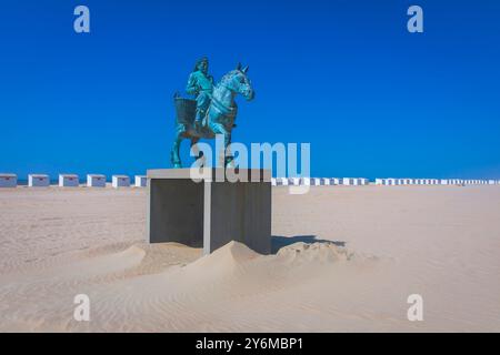 Belgien, Westflandern, Koksijde, Oostduinkerke Stockfoto