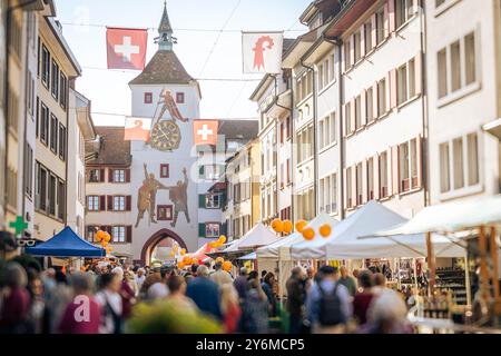 Stedtli Liestal, Kanton Basel-Landschaft Stockfoto