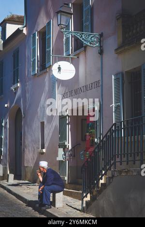 Frankreich, Ile-de-France, Paris, Montmartre Museum Stockfoto