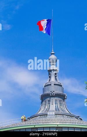 Frankreich, Ile-de-France, Paris. Das Grand palais... Le Dome du Grand palais Stockfoto