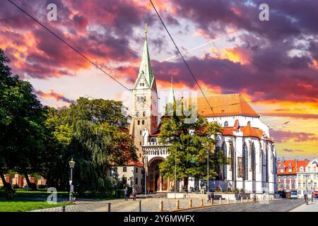 Altstadt von Augsburg, Deutschland Stockfoto