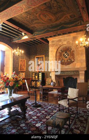 Frankreich, Centre Val de Loire, Indre (36), Berry, Azay le Ferron, Schloss Stockfoto