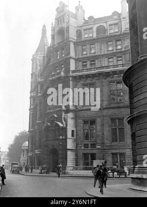 The National Liberal Club, Whitehall Place, S.W. 9. Oktober 1931 Stockfoto