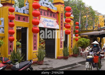 Vietnam, Hoi An, Minh Huong, Anbetungshaus Der Vorfahren, Stockfoto