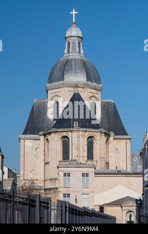 Frankreich. Paris. Bezirk 4. Le Marais. Apsis der Kirche Saint-Paul Saint-Louis Stockfoto