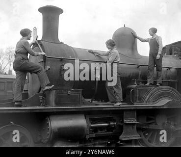 Frauen, die im Südwesten schmieren. 1917 Stockfoto