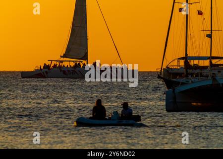 Dominikanische Republik, Provinz La Romana, Bayahibe. Dominicus Beach. Playa Publica Dominicus Stockfoto
