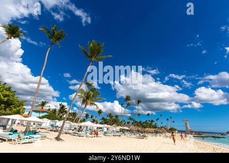 Dominikanische Republik, Provinz Romana, Bayahibe Stockfoto