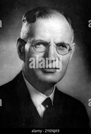 Der Right Hon John Curtin Premierminister des Commonwealth of Australia seit 1941, der am 5. Juli 1945 starb ©2004 Topfoto Curtin, John Joseph australischer Politiker; Führer der Labor Party 1934-1945; Premierminister von Australien 1941-1945  1885-1945 Stockfoto