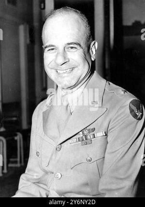 Brig. General J. H. A. Doolittle (Nordafrika) November 1942 Stockfoto