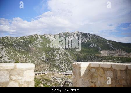 Abenteuerlicher Urlaub in Kroatien Stockfoto