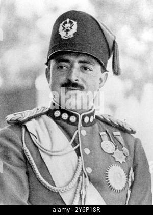 Amanullah Khan, Amir von Afghanistan. 4. März 1925 Stockfoto