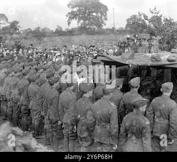 Beerdigung der Zeppelin-Crew in der Potters Bar. 3. Oktober 1916 Stockfoto