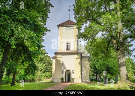 Dorfkirche, Alt-Lübars, Lübars, Reinickendorf, Berlin, Deutschland *** Dorfkirche, Alt Lübars, Lübars, Reinickendorf, Berlin, Deutschland Stockfoto