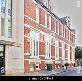 Cambridge Union Society, die älteste Diskussionsgesellschaft der Welt und die größte Studentengesellschaft der Universität Cambridge, England. Stockfoto