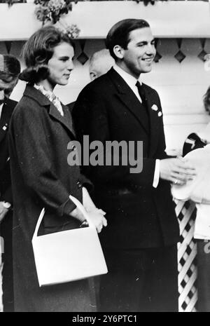 PRINZESSIN ANNE MARIE MIT PRINZ KONSTANTIN; 23. JULI 1962 Stockfoto