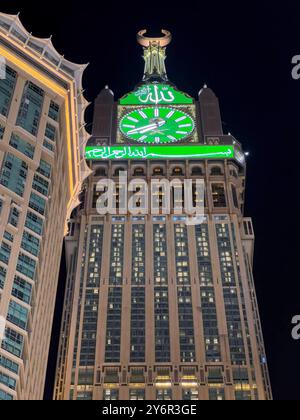 Königlicher Uhrenturm von Makkah. Makkah - Saudi-Arabien. 17-Mai-2024. Stockfoto