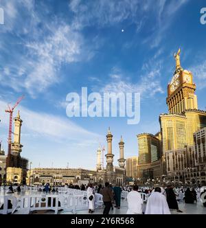 Königlicher Uhrenturm von Makkah. Makkah - Saudi-Arabien. 17-Mai-2024. Stockfoto