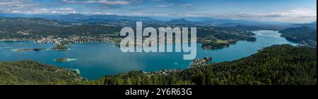 Blick Auf Den Wörthersee In Kärnten In Österreich Stockfoto