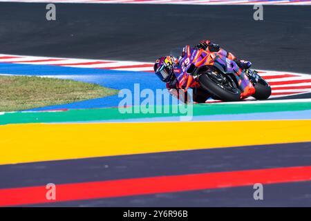 Jorge Martin während des Gran Premio Pramac dell'Emilia Romagna Qualifying MotoGP Samstag, MotoGP der Emilia Romagna auf dem Misano World Circuit Marco Simo Stockfoto