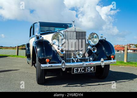 1937 Rolls Royce Phantom III. Fairhaven Classic Car Rallye 2010. Stockfoto